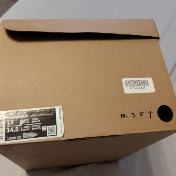 NIKE OFFLINE N.354 MEN’S SLIDE SHOES VAST GREY WHITE SIZE 13 NEW IN BOX - Picture 13 of 16